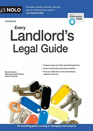 full D!ownload  (pdF) Every Landlord's Legal Guide