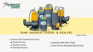 Best Sewage Dewatering Pumps