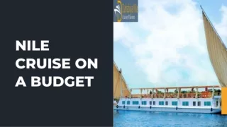 Nile cruise on a budget
