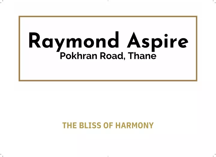 pokhran road thane raymond aspire