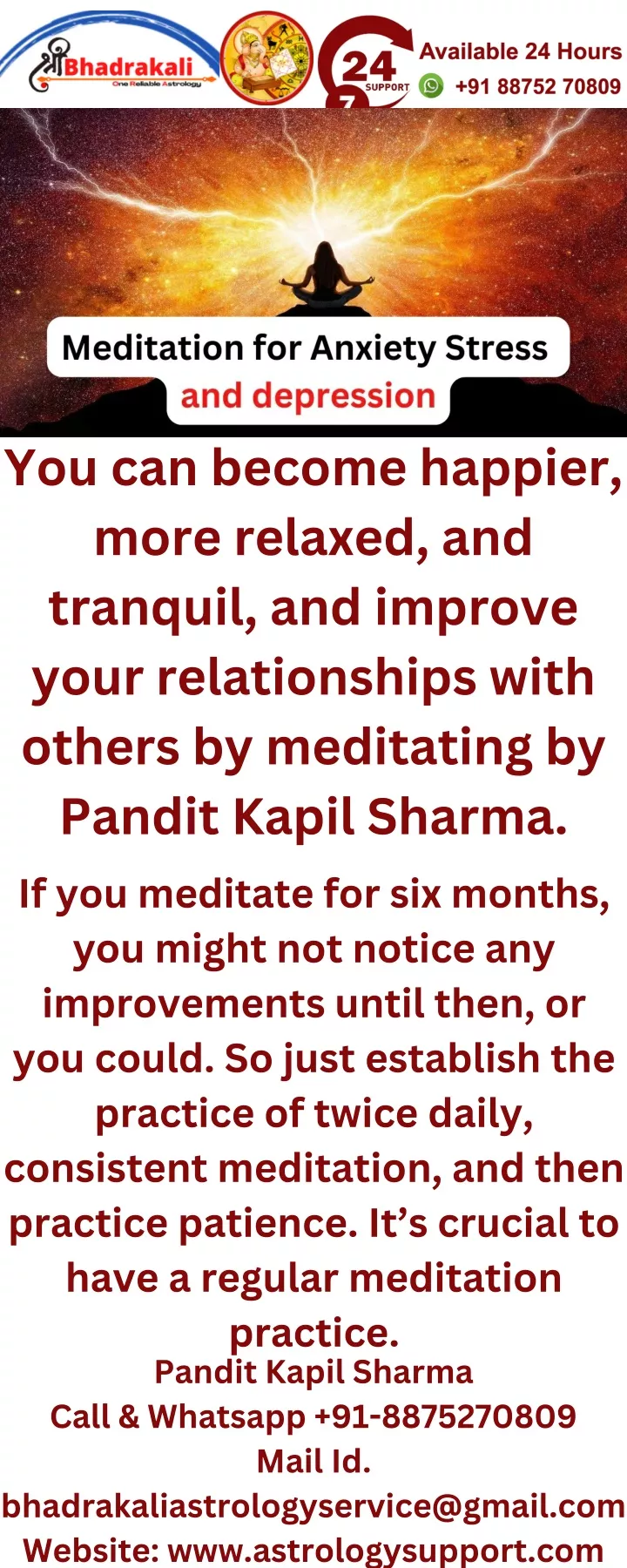 you can become happier more relaxed and tranquil