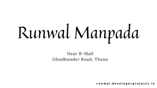 runwal manpada