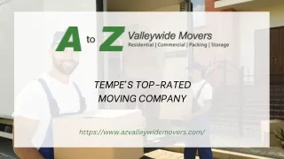 Tempe's Top-Rated Moving Company | A To Z Valleywide Movers