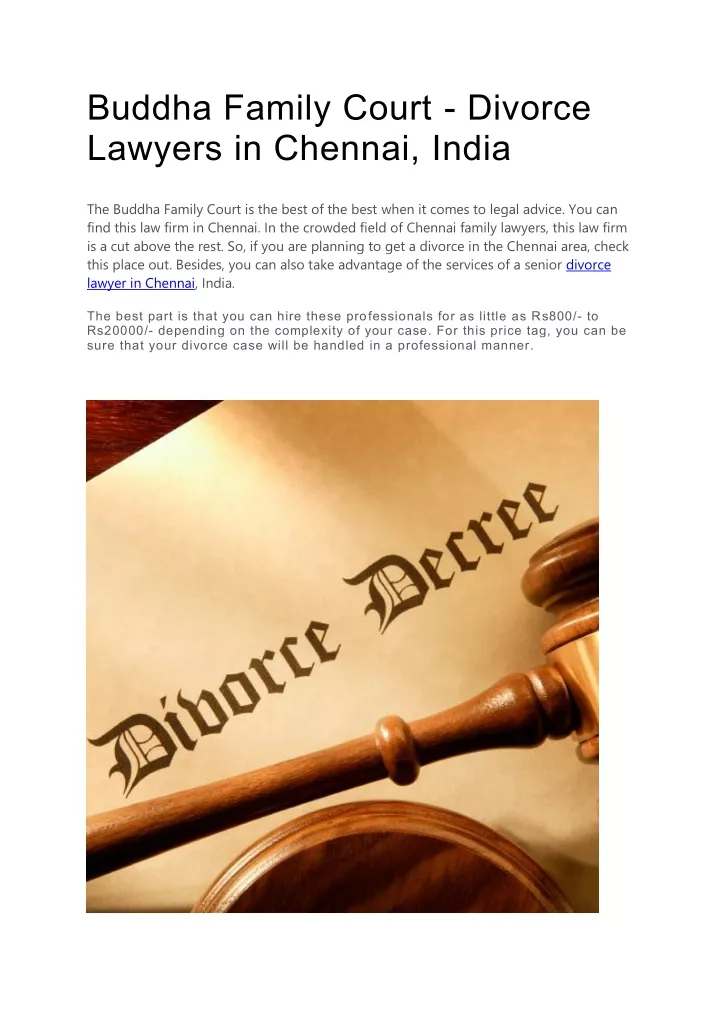 buddha family court divorce lawyers in chennai
