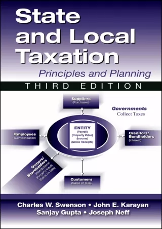 full D!ownload  (pdF) State and Local Taxation: Principles and Practices, 3