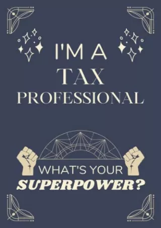 D!ownload  book (pdF) Tax Professional Gifts: Lined Blank Notebook Journal,