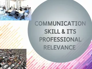 communication skill its professional relevance