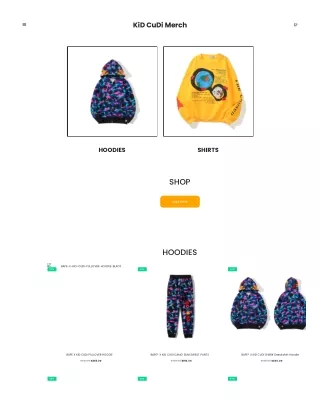kid cudi merch