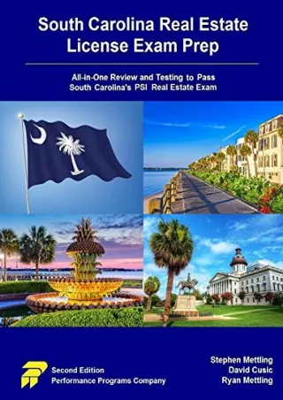 [ebook] d!OWNLOAD South Carolina Real Estate License Exam Prep: All-in-One