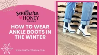 Doc - How to Wear Ankle Boots in the Winter