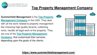 Top Property Management Company