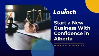 Start a New Business With Confidence in Alberta