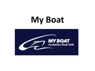 my boat
