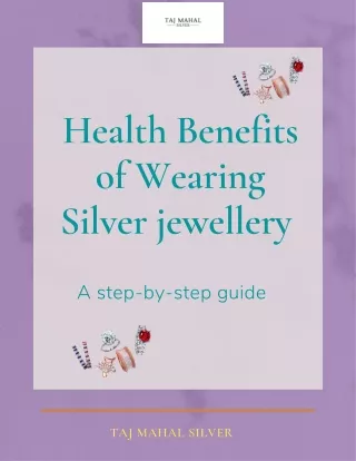 Health Benefits of Wearing Silver