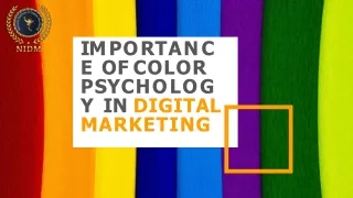 IMPORTANCE OF COLORS IN DIGITAL MARKETING
