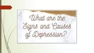 What are the Signs and Causes of Depression - Mind Brain TMS