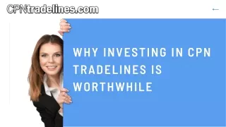 Why Investing in Cpn Tradelines Is Worthwhile