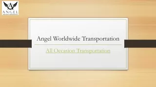 All Occasion Transportation | Angellimo.com