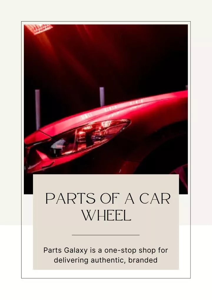 parts of a car wheel