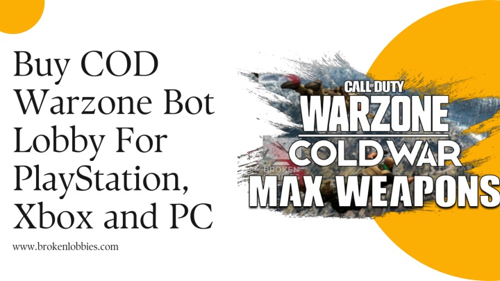 buy cod warzone bot lobby for playstation xbox