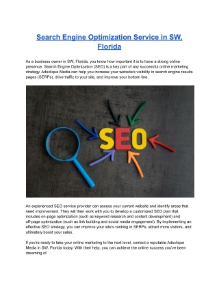 search engine optimization service in sw florida
