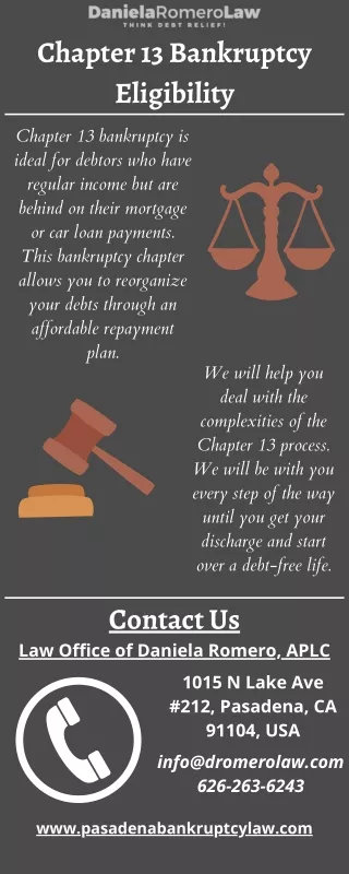 Chapter 13 Bankruptcy Eligibility