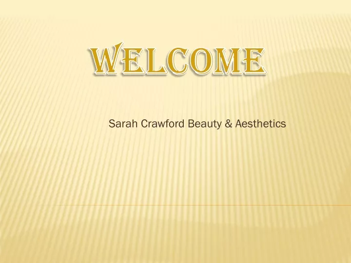 sarah crawford beauty aesthetics