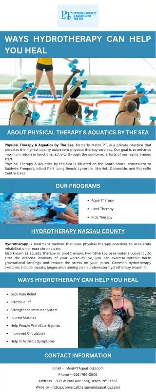 Ways Hydrotherapy Can Help You Heal
