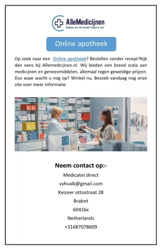 online apotheek