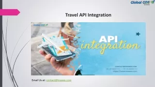 travel api integration