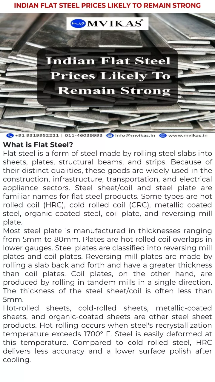 what is flat steel flat steel is a form of steel