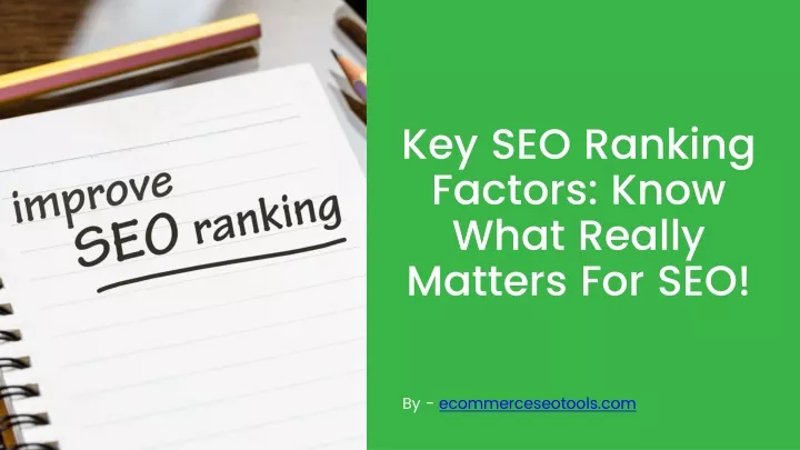 key seo ranking factors know what really matters