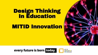 How to Use Design Thinking In Education - MIT ID Innovation