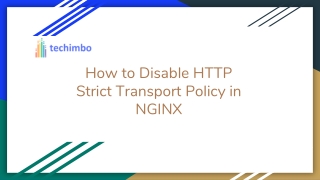 How to Disable HSTS in NGINX