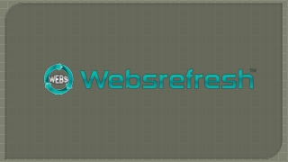 Websrefresh By - Hotel web design service