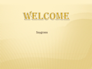 saygrass