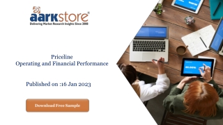 priceline operating and financial performance