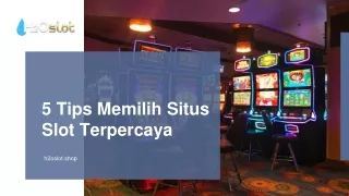 Situs Slot Terpercaya