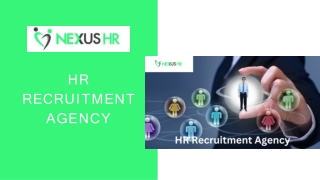 HR recruitment agency
