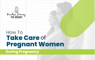 Take Care Of Pregnant Women During Pregnancy | Krishna Coming Garbh Sanskar