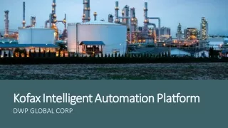 kofax intelligent automation platform kofax