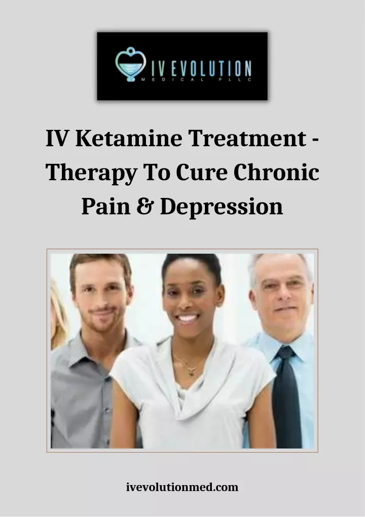 iv ketamine treatment therapy to cure chronic