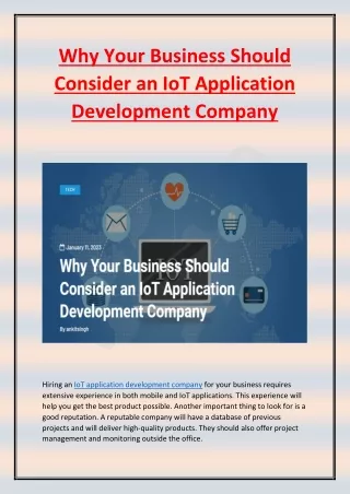 why your business should consider