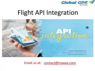 flight api integration