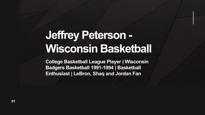 jeffrey peterson wisconsin basketball