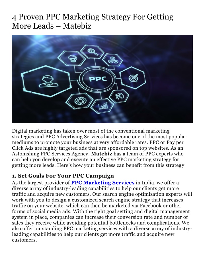 4 proven ppc marketing strategy for getting more