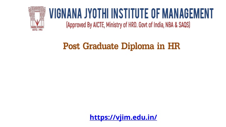 post graduate diploma in hr