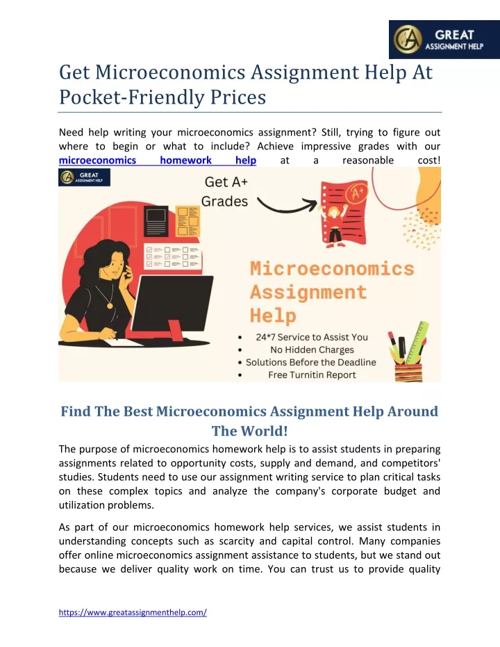 get microeconomics assignment help at pocket