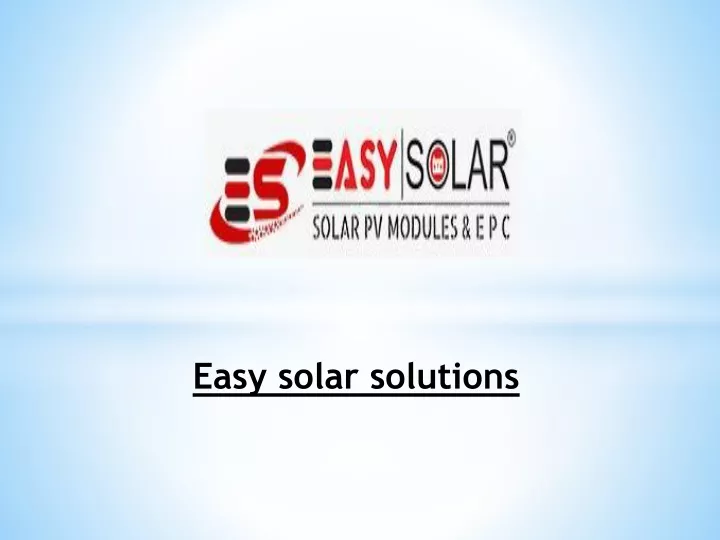 Solar Power Plant Suppliers In India