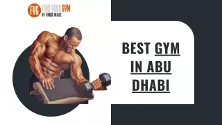 best gym in abu dhabi